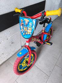 Bicicletta per bambini 14″ paw patrol