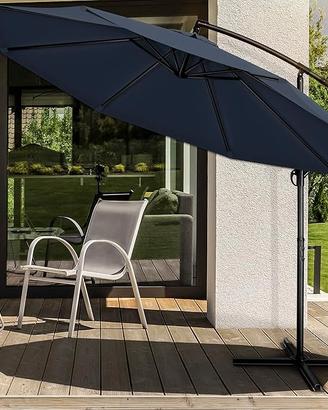 Ombrellone da giardino/terrazza 3m con manovella