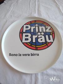 Vassoio vintage con logo Prinz Brau