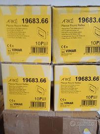Placca Vimar Arke 19683.66 3 moduli