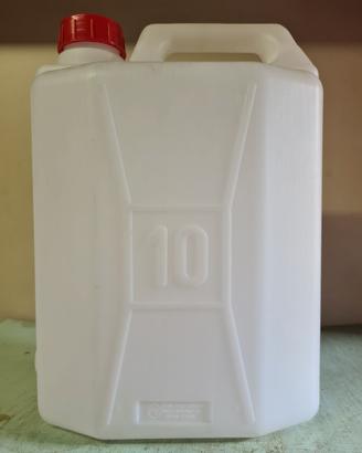 Tanica acqua 10 litri nuova