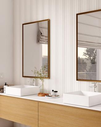 Pannello decorativo verniciabile interno Wavy