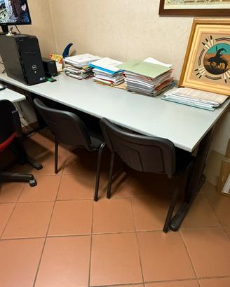 Scrivania in ferro