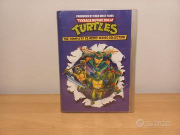 Box 10 dvd serie completa anni '90 Ninja Turtle