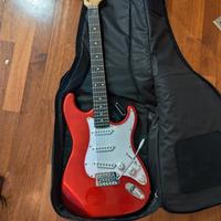 chitarra Harley Benton rossa