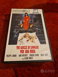 VHS - Tre gocce di sangue per una rosa - Galafilm