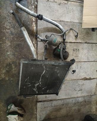 Compressore e radiatore aria condizionata BMW  e36