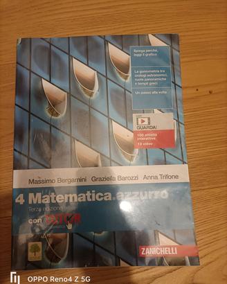 matematica.azzurro terza edizione vol 4