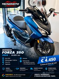 Honda Forza 350 3 anni garanzia residua