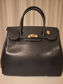 borsa in vitello spazzolato