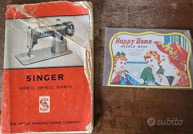 Singer 169M anni60 Macchina per Cucire e istruzion