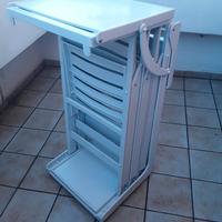 Sedie da giardino  con porta sedie,