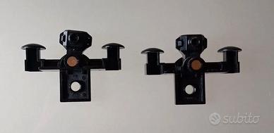 Lego 2 magneti treno frizione ferrovia buffer