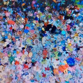 Lotto 400/450 piccoli adesivi per unghie, moderni