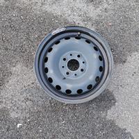 1 - CERCHIO IN LAMIERA FIAT 5X13 4X98 ET35 CB 58,1