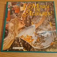 Box nr. 9 33 giri "Musica in Allegria anni 1973, 