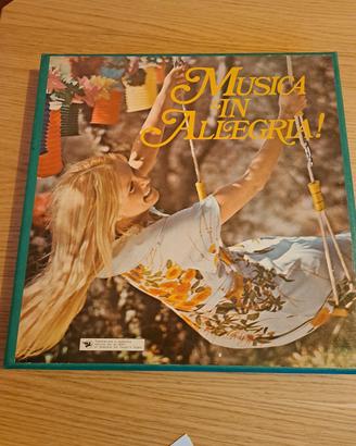  Box nr. 9 33 giri "Musica in Allegria anni 1973, 