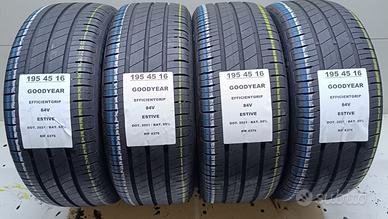 4 GOMME 195 45 16 GOODYEAR RIF4376