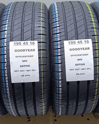 4 GOMME 195 45 16 GOODYEAR RIF4376