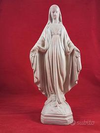 Statua Madonna Miracolosa in ceramica di Faenza