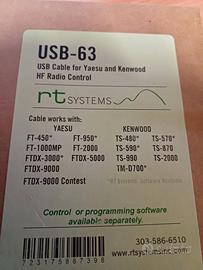 Interfaccia USB 63 PER yaesu Kenwood