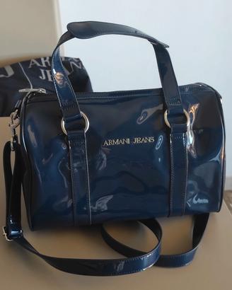 Borsa Armani Jeans blu elettrico