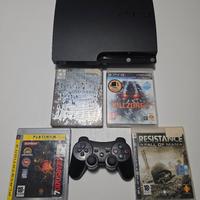 PS3 Slim CECH-2104A - SIGILLO INTATTO + 23 GIOCHI