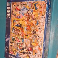 puzzle 5000 pezzi disney imballato