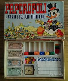 PAPEROPOLI Gioco Walt Disney, 1a Ed.MONDADORI 1968