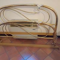 Letto in ottone
