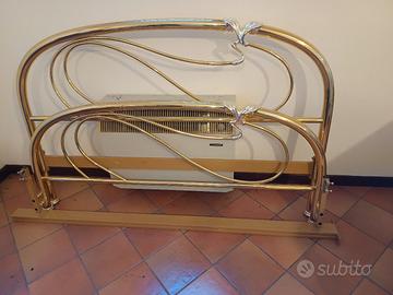 Letto in ottone