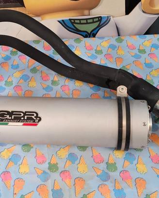 Scarico GPR omologato Kawasaki ER-5 01-03 completo