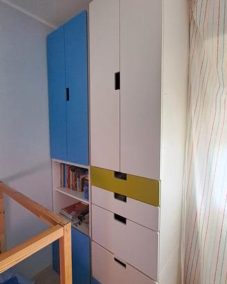 Cameretta  stuva bambini  e neonati+fasciatoio