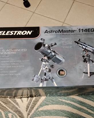 Telescopio Celestron Astromaster 114EQ MD Smart