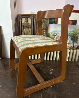 Set 6 sedie di Willi Rizzo vintage (anni'70)