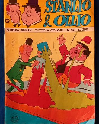 fumetto di Stanlio e Ollio