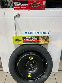 Kit completo con sacca, crick, chiave e guanti