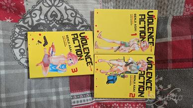 violence action manga volumi 1-3