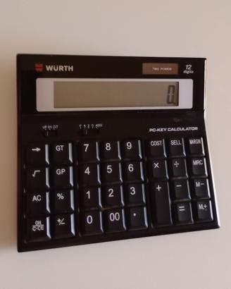 Calcolatrice Wurth "Pc-key calculator" 12 cifre