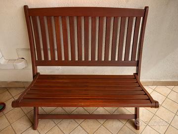 Panchina di legno 