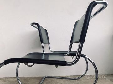 QUATTRO sedie “MR 10” di Van Der Rohe per Thonet