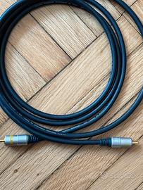 Cavo audio coassiale “Gold Quality”
