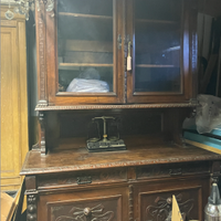 Mobile antico credenza libreria