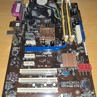 scheda madre completa di processore e RAM