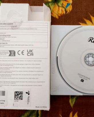 Kit per la pulizia lente CD e DVD 