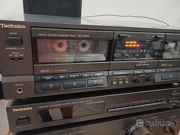 Doppia piastra di registrazione Technics RS-TR255