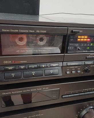 Doppia piastra di registrazione Technics RS-TR255