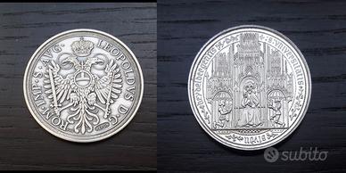 ARGENTO 999 _ 2 medaglie GERMANIA 34,3 gr