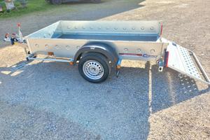 CARRELLO RIMORCHIO CRESCI PT6C CON RAMPA SALITA