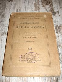 OPERA OMNIA Q. HORATI FLACCI FUMAGALLI 1896 LATINO